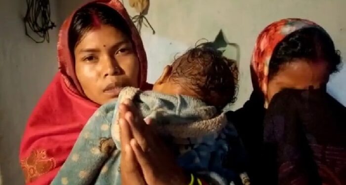 विदेश में फंसे पति को वापस लाने की गुहार, पत्नी हाथ जोड़कर मांग रही है मदद