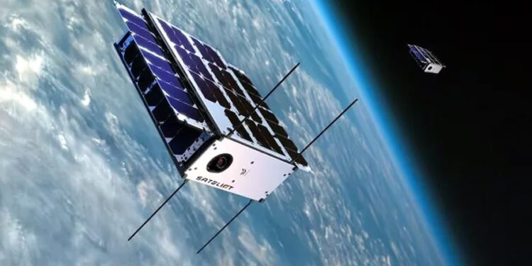world's first 5G satellite launches