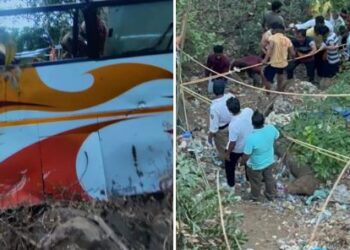 भीषण सड़क हादसा : महाराष्ट्र के रायगढ़ में यात्रियों से भरी बस खाई में गिरी, 13 लोगों की मौत, कई गंभीर घायल