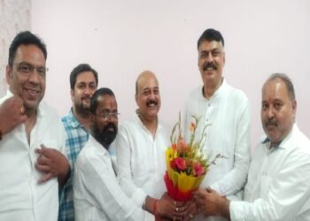 अध्यक्ष जयशंकर पाठक और राकेश सिन्हा ने हिन्दू धार्मिक न्यास बोर्ड कार्यालय में किया पदभार ग्रहण