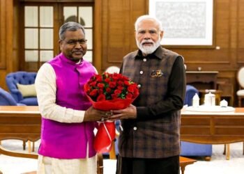प्रदेश अध्यक्ष बनने के बाद पहली बार पीएम मोदी से मिले बाबूलाल मरांडी