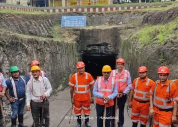 सीसीएल सीएमडी बी वीरा रेड्डी ने किया एनके एरिया क्षेत्र का दौरा, कई परियोजना का किया निरीक्षण