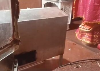 जमशेदपुर : मानगो के बड़ा हनुमान मंदिर में चोरी, वारदात सीसीटीवी में कैद