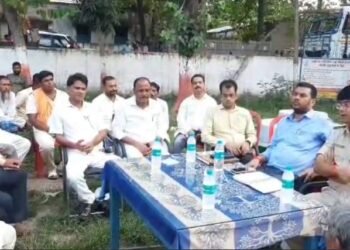 तजिया जुलूस निकालने के लिए लाइसेंस लेना है जरूरी, मोहर्रम पर्व को लेकर शांति समिति की हुई बैठक में लिया गया फैसला