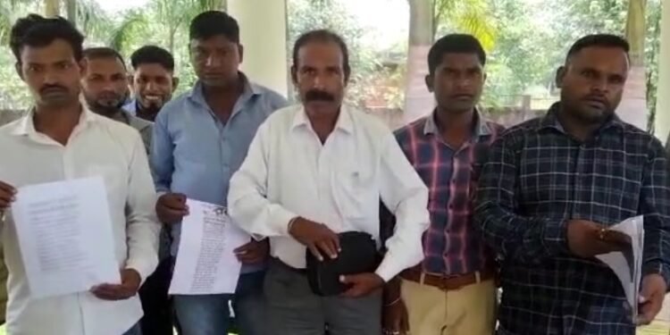 सिक्योरिटी कर्मचारी संघ ने मंत्री बन्ना गुप्ता पर लगाया वादाखिलाफी का आरोप