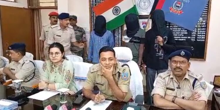 रांची : टाटीसिलवे में हुए फायरिंग मामले से उठा पर्दा, हथियार के साथ तीन अपराधी गिरफ्तार