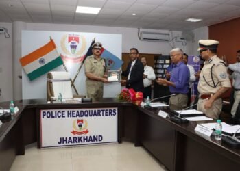 SBI देगा झारखंड पुलिसकर्मियों को 50 लाख का निशुल्क दुर्घटना बीमा, किया गया एमओयू