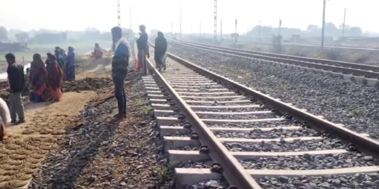 दुर्गावती में ट्रेन की चपेट में आने से लगभग 40 भेड़ों की मौत