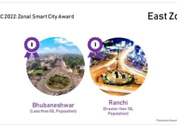 इंडिया स्मार्ट सिटी अवार्ड कॉन्टेस्ट 2022 के ईस्ट जोन के शहरों में रांची नंबर वन