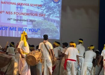 एनएसएस युवाओं को सामुदायिक सेवा के लिए उन्मुख करता है: डॉ तपन कुमार शांडिल्य