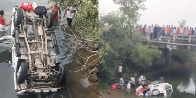 देवघर में दर्दनाक सड़क हादसा, एक ही परिवार के पांच लोगों की मौत