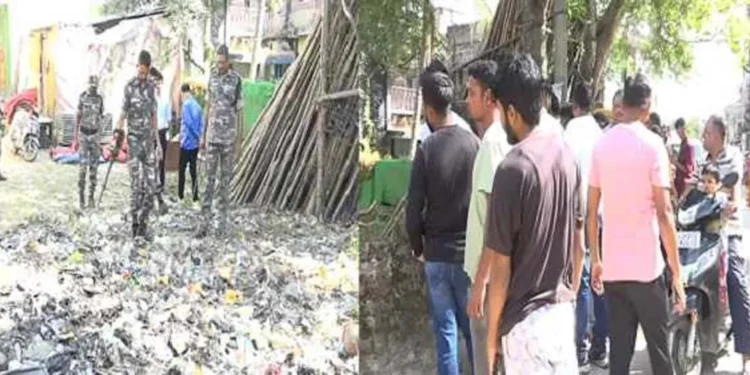 राजधानी रांची में जोरदार धमाका हुआ, कई घरों की खिड़कियों में लगे शीशे टूटे