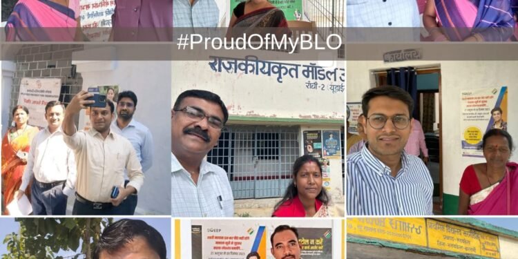 “प्राउड ऑफ माय बीएलओ” के तहत राज्य के सीईओ एवं जिलों के उपायुक्तों सहित हजारों आम और खास लोगों ने ली बीएलओ के साथ सेल्फी