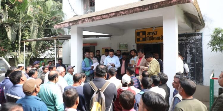 सुंदरपहाड़ी प्रखंड के बड़ा सिंदरी पंचायत के कुछ गांवों में मलेरिया रोग से प्रभावित, रोकथाम एवं बचाव की दिशा में युद्ध स्तर पर कार्य किया जा रहा है