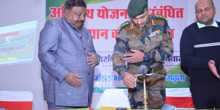 गढ़वा : अग्निपथ योजना से संबंधित मोटिवेशनल व्याख्यान का हुआ आयोजन, सेना भर्ती हेतु छात्र छात्राओं को दी गई महत्वपूर्ण जानकारी