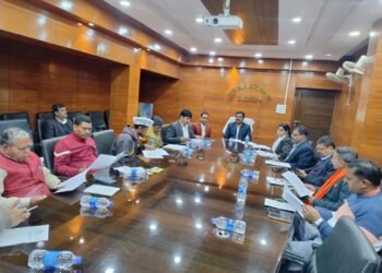 सीईओ ने की राजनीतिक दलों के प्रतिनिधियों के साथ बैठक, नव प्रकाशित मतदाता सूची एवं मतदाता पंजीकरण संबंधी आंकड़ों से कराया अवगत