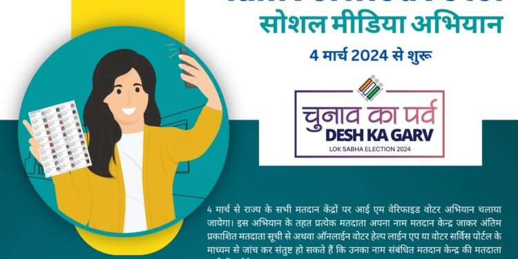 लोकसभा चुनाव 2024 : मतदाता सूची में नाम चेक करने के लिए चलेगा अभियान