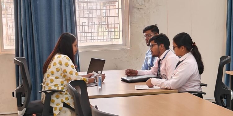 रांची- डीएसपीएमयू में टीसीएस द्वारा कैंपस प्लेसमेंट ड्राइव का आयोजन, इस चयन प्रक्रिया में स्नातक फ्रेशर्स 2022, 2023, और 2024 वर्ष के प्रतिभागी शामिल हुए