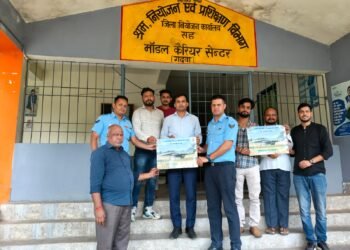 गढ़वा : भारतीय वायुसेना द्वारा जिला के 2 स्किल सेन्टर में युवाओं को भर्ती हेतु प्रेरित किया गया