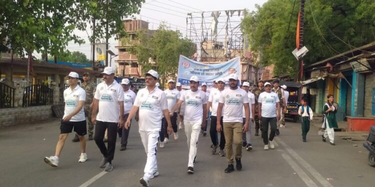 गढ़वा : उपायुक्त एवं पुलिस अधीक्षक के नेतृत्व में “रन फॉर ड्रग फ्री झारखंड” थीम के तहत जिला स्तर पर मैराथन दौड़ का आयोजन