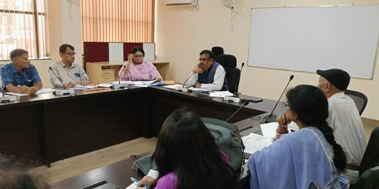 डीएसपीएमयू में कुलपति की अध्यक्षता  में अकादमिक काउंसिल की बैठक आयोजित