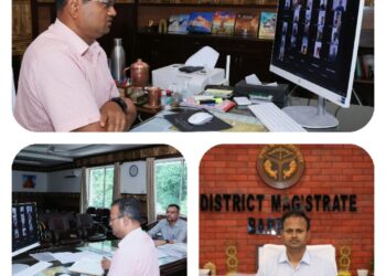 जिलाधिकारी बरेली ने लम्बित वादों के शीघ्र निस्तारण हेतु उपजिलाधिकारी, तहसीलदार व नायब तहसीलदार के साथ की वर्चुअल समीक्षा