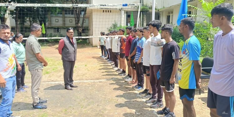 डॉ श्यामा प्रसाद मुखर्जी विश्वविद्यालय में राष्ट्रीय खेल दिवस का आयोजन