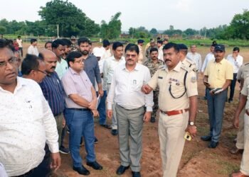 गढ़वा में मुख्यमंत्री का दौरा: “आपकी योजना आपकी सरकार आपके द्वार” कार्यक्रम के लिए सुरक्षा के कड़े इंतजाम