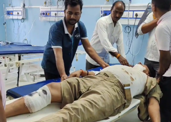 आरा-बक्सर फोरलेन पर भीषण हादसा: होमगार्ड जवान समेत दो की मौत