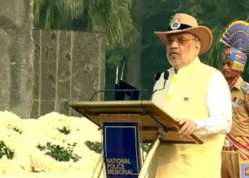 ‘पुलिस स्मृति दिवस’: अमित शाह ने राष्ट्रीय पुलिस स्मारक पर वीर सेनानियों को दी श्रद्धांजलि