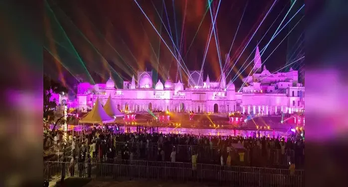 अयोध्या का श्रीराम मंदिर: सजावट के बाद राज्यपाल करेंगे पूजा पंडाल का अनावरण