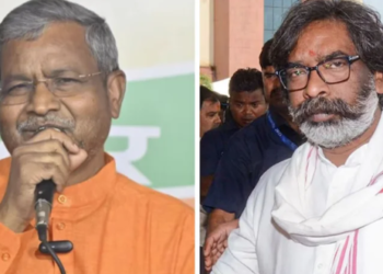 भाजपा का घोषणापत्र जारी, बाबूलाल मरांडी का हेमंत सोरेन पर हमला