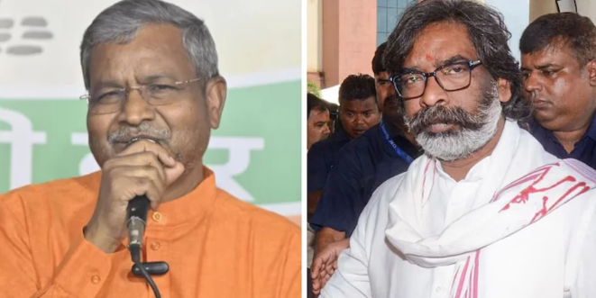 भाजपा का घोषणापत्र जारी, बाबूलाल मरांडी का हेमंत सोरेन पर हमला