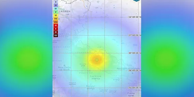 रांची के तमाड़ में भूकंप के झटके, 5 सेकेंड तक धरती हिली