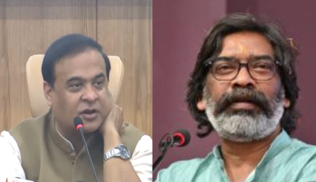 हेमंत सोरेन का बयान: “हिमंता बिस्व सरमा झारखंड के सीएम बनना चाहते हैं”