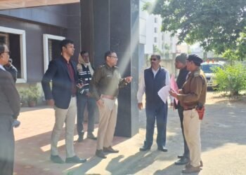 झारखंड कर्मचारी चयन आयोग के समक्ष संभावित धरना प्रदर्शन: पुलिस ने की तैयारी