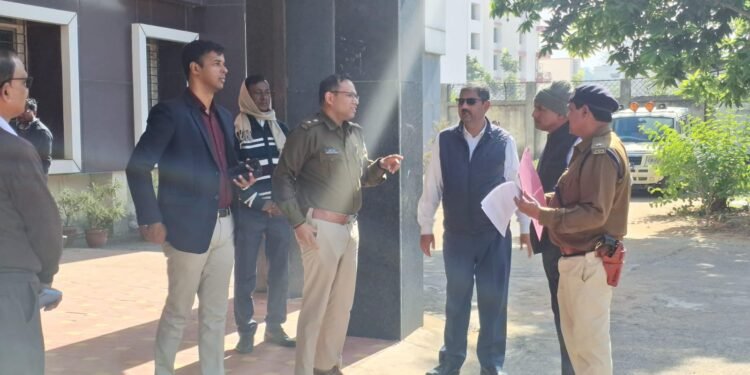 झारखंड कर्मचारी चयन आयोग के समक्ष संभावित धरना प्रदर्शन: पुलिस ने की तैयारी