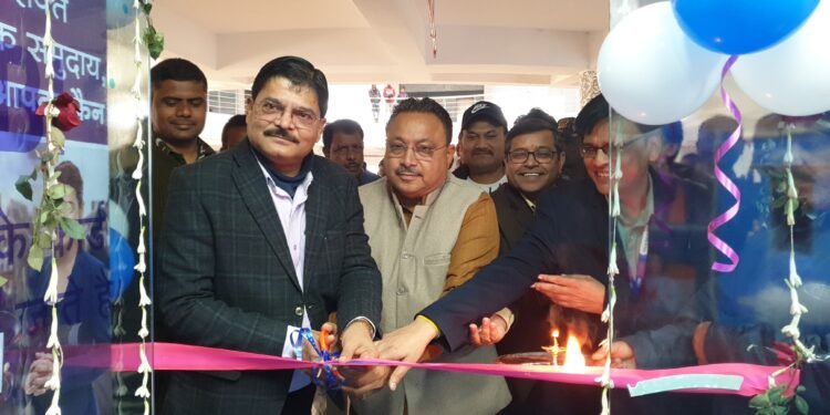 समाहरणालय में उद्घाटित हुआ भारतीय स्टेट बैंक का एटीएम