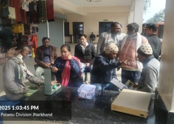 गढ़वा: राष्ट्रीय सड़क सुरक्षा माह 2025: जागरूकता एवं स्वास्थ्य जांच शिविर का आयोजन