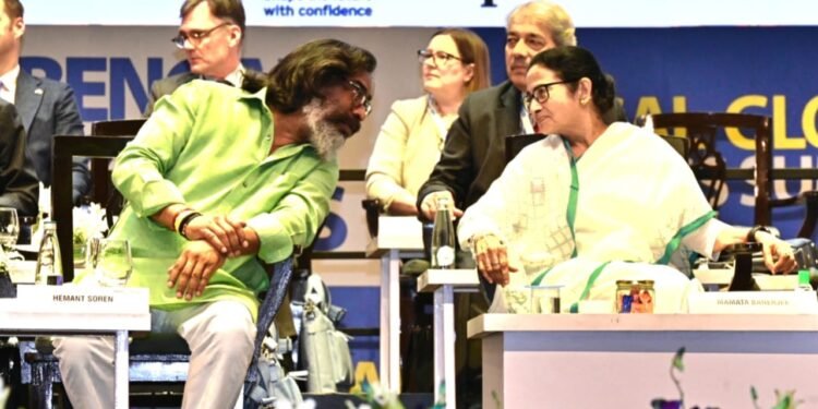 बंगाल ग्लोबल बिजनेस समिट 2025 में झारखंड के मुख्यमंत्री हेमन्त सोरेन का सार्थक संबोधन: निवेशकों को झारखंड में निवेश का आमंत्रण
