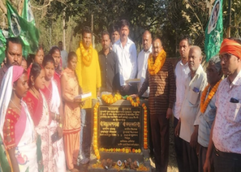 सड़क निर्माण कार्य का शिलान्यास: जुगशालाई में विधायक मंगल कालिंदी का बड़ा कदम