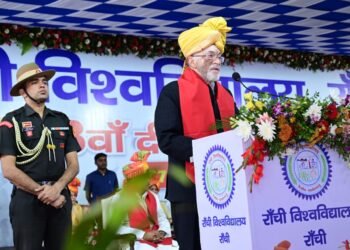 राँची विश्वविद्यालय के दीक्षांत समारोह में माननीय राज्यपाल का प्रेरणादायक अभिभाषण