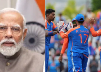 प्रधानमंत्री नरेंद्र मोदी समेत दिग्गज नेताओं ने टीम इंडिया को चैंपियंस ट्रॉफी 2025 जीतने पर दी बधाई, भारतीय क्रिकेटरों की मेहनत और लगन को सराहा।