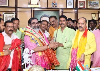 मुख्यमंत्री हेमन्त सोरेन को रामनवमी शोभायात्रा में सम्मिलित होने का सादर निमंत्रण