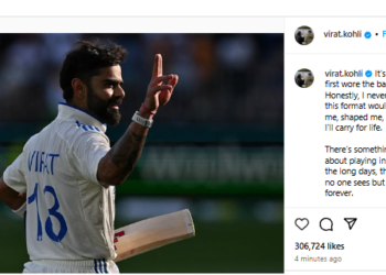 विराट कोहली का टेस्ट क्रिकेट को अलविदा: 14 साल की शानदार पारी का अंत, प्रशंसकों में भावुक विदाई!