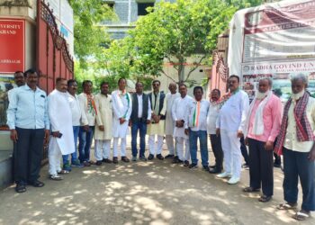 संविधान की रक्षा का आह्वान: सुजीत पटेल के नेतृत्व में रामगढ़ रैली में सैकड़ों कार्यकर्ताओं की हुंकार!