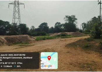 रामगढ़ में बालू माफियाओं का बोलबाला! पुलिस प्रशासन की नज़रों से ओझल