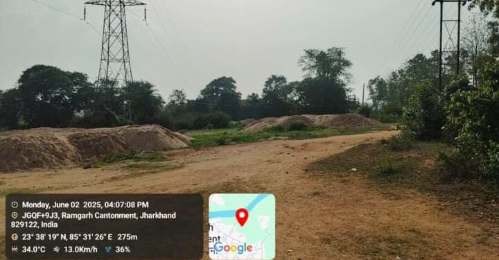 रामगढ़ में बालू माफियाओं का बोलबाला! पुलिस प्रशासन की नज़रों से ओझल