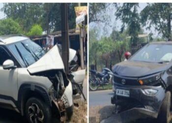 रामगढ़ फोरलेन पर हादसों का कहर: एक ही दिन में दो दुर्घटनाओं ने चार लोगों को पहुंचाया अस्पताल!