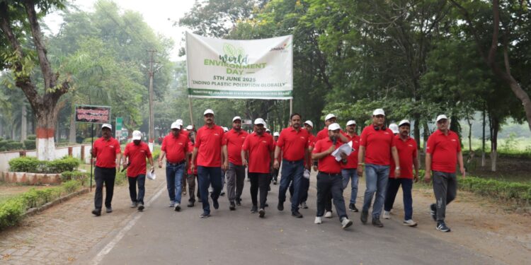 जेएसपी पतरातू में विश्व पर्यावरण दिवस पर जागरूकता रैली और पौधारोपण की धूम!